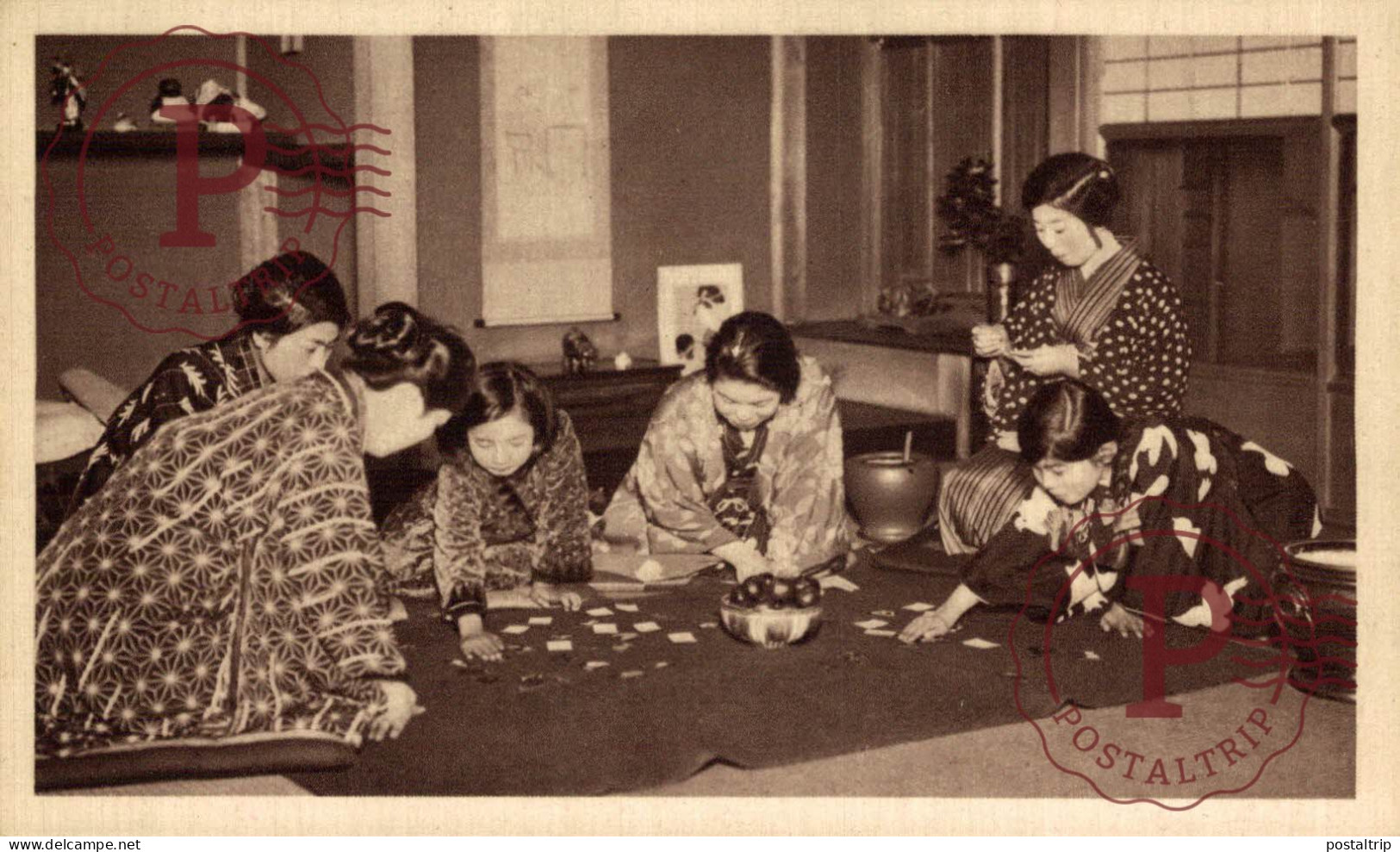 Japon Et Chine --- Jeu De Cartes En Famille - Spielkarten