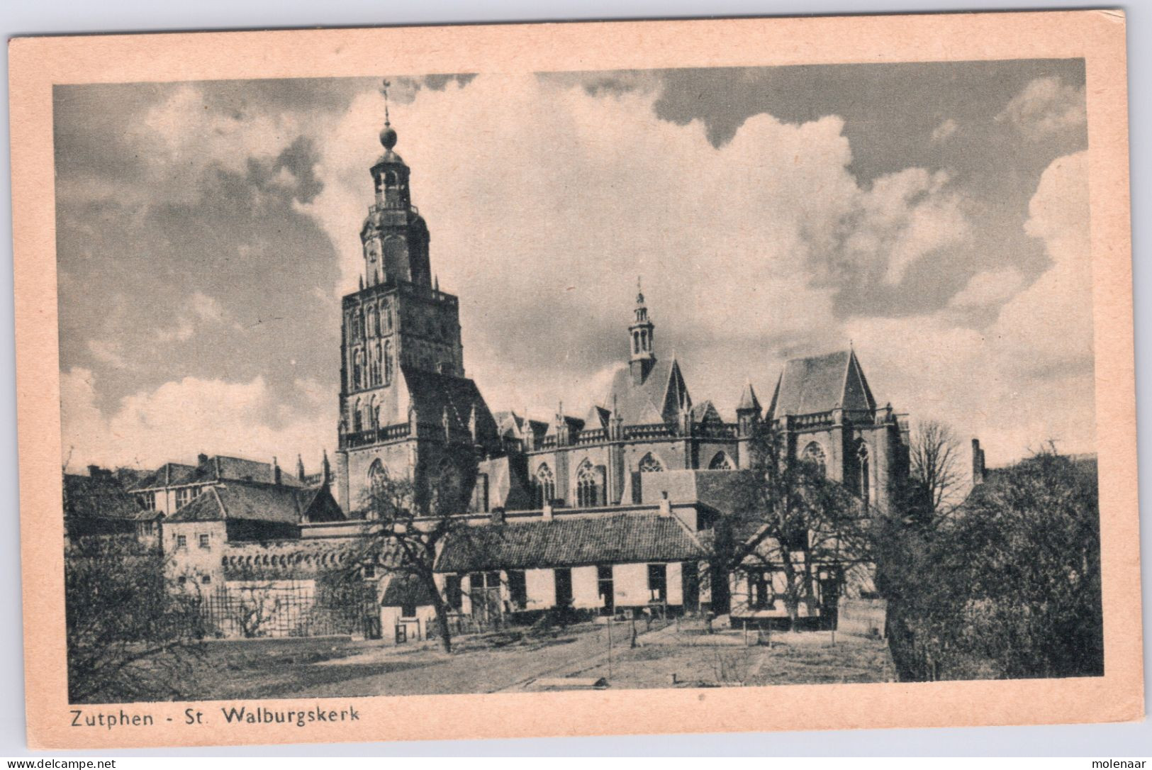 Postkaarten > Europa > Nederland > Gelderland >  Zutphen St. Walburgkerk Ongebruikt (13504) - Zutphen