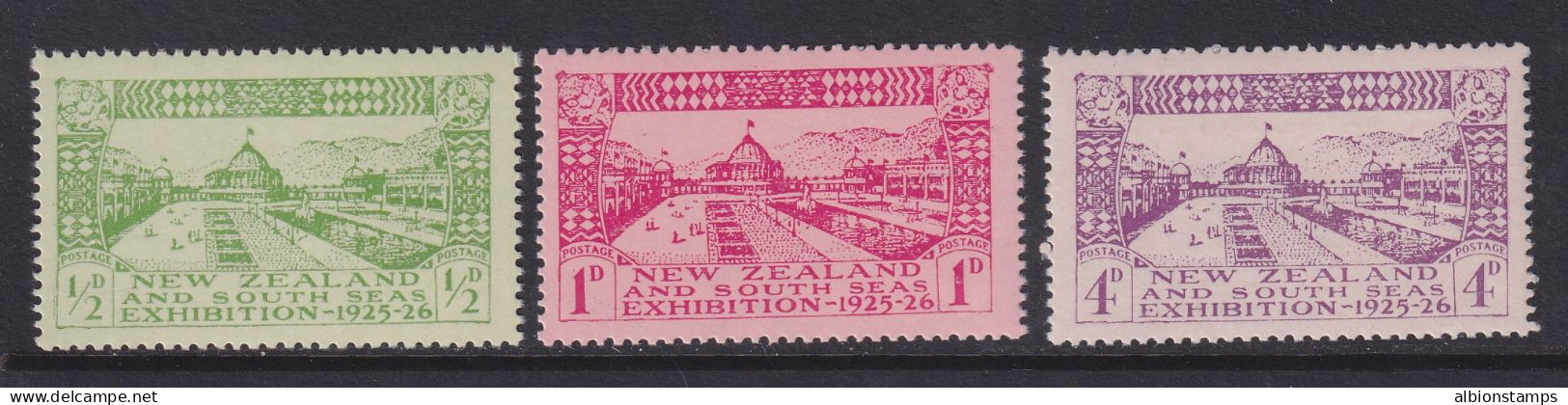 New Zealand, Scott 179-181 (SG 463-465), MNH - Nuevos