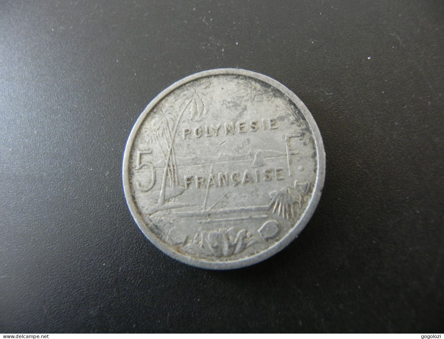 Polynesie Française 5 Francs 1965 - French Polynesia