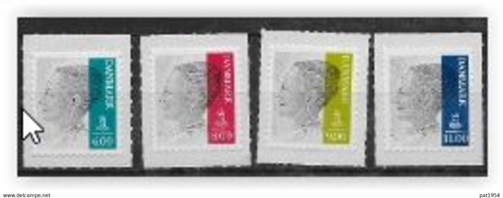 Danemark 2011 N°1613/1616 Neufs Reine Margrethe - Unused Stamps