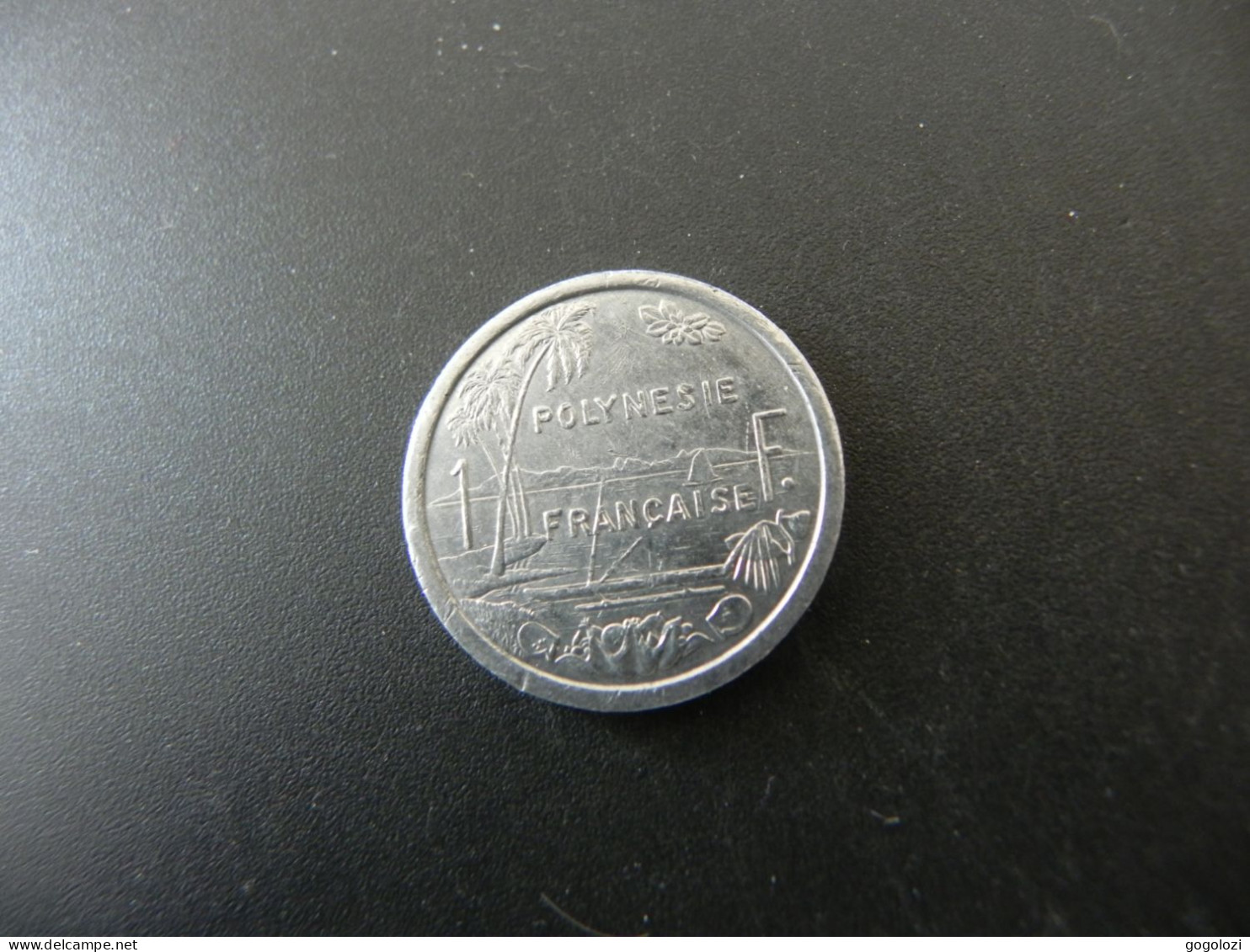 Polynesie Française 1 Franc 1993 - Polinesia Francesa