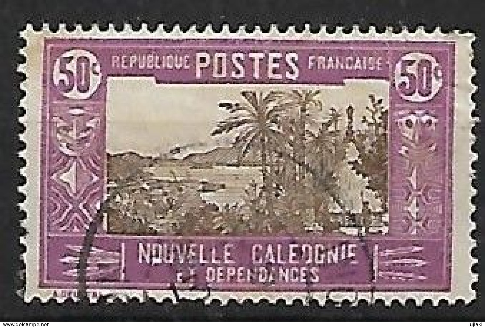 NOUVELLE CALEDONIE: "Case De Chef Indigène"  N°150  Année:1928. - Used Stamps