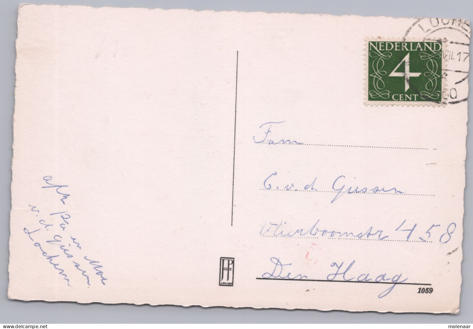 Postkaarten > Europa > Nederland > Gelderland >Zutphen Walburgkerk Gebruikt 1960 (13540) - Zutphen