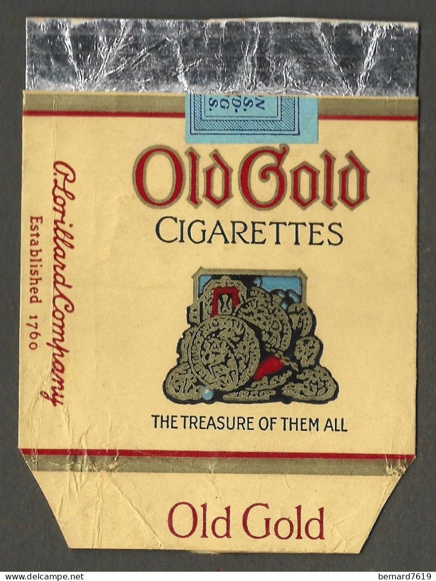 Etui Cigarette Cigarettes  - U.S.A. -   Old Cigarettes - Lorillard Company - Empty Cigarettes Boxes