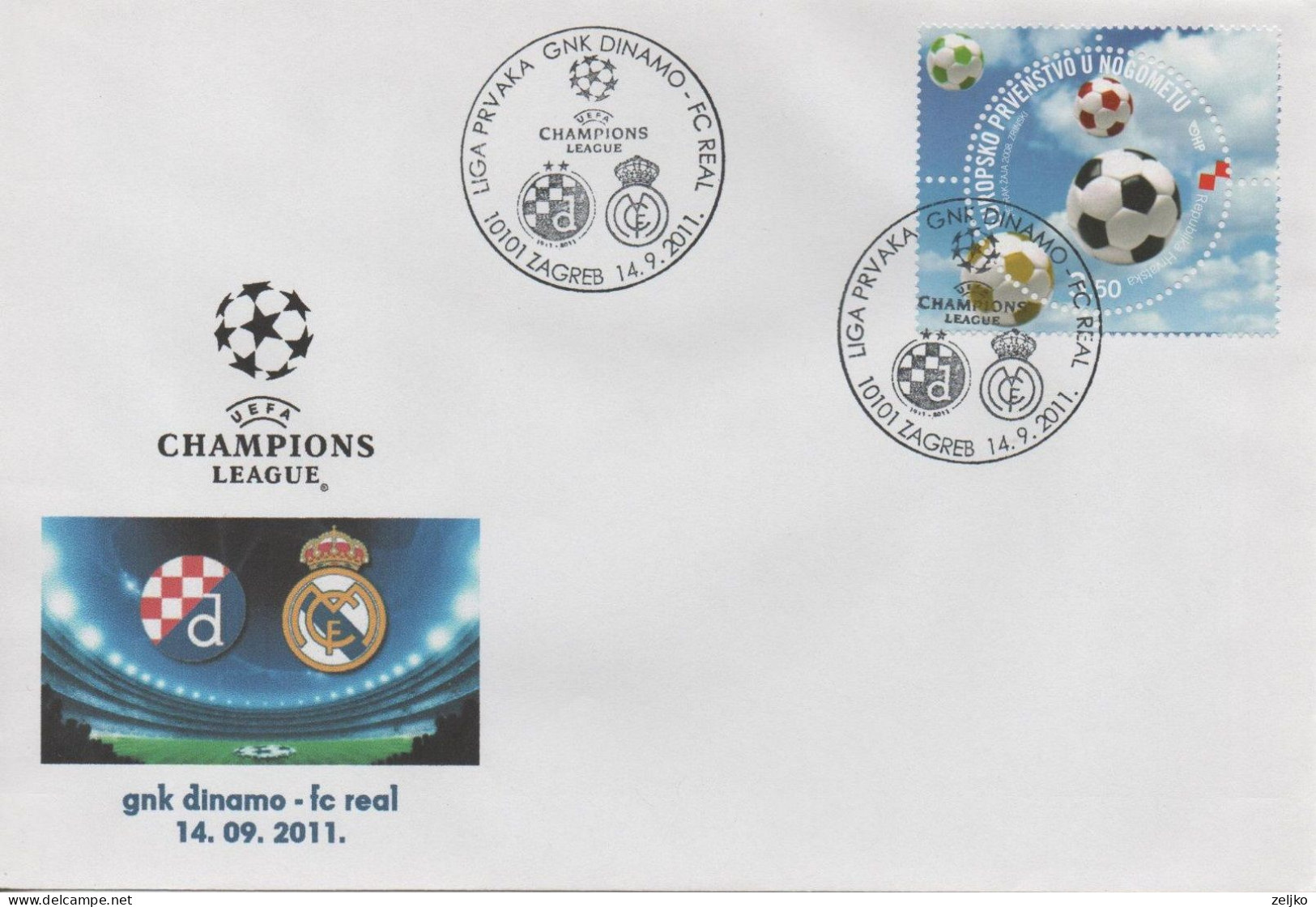 Croatia, Football, Champions League 2011, Dinamo - Real - Clubs Mythiques