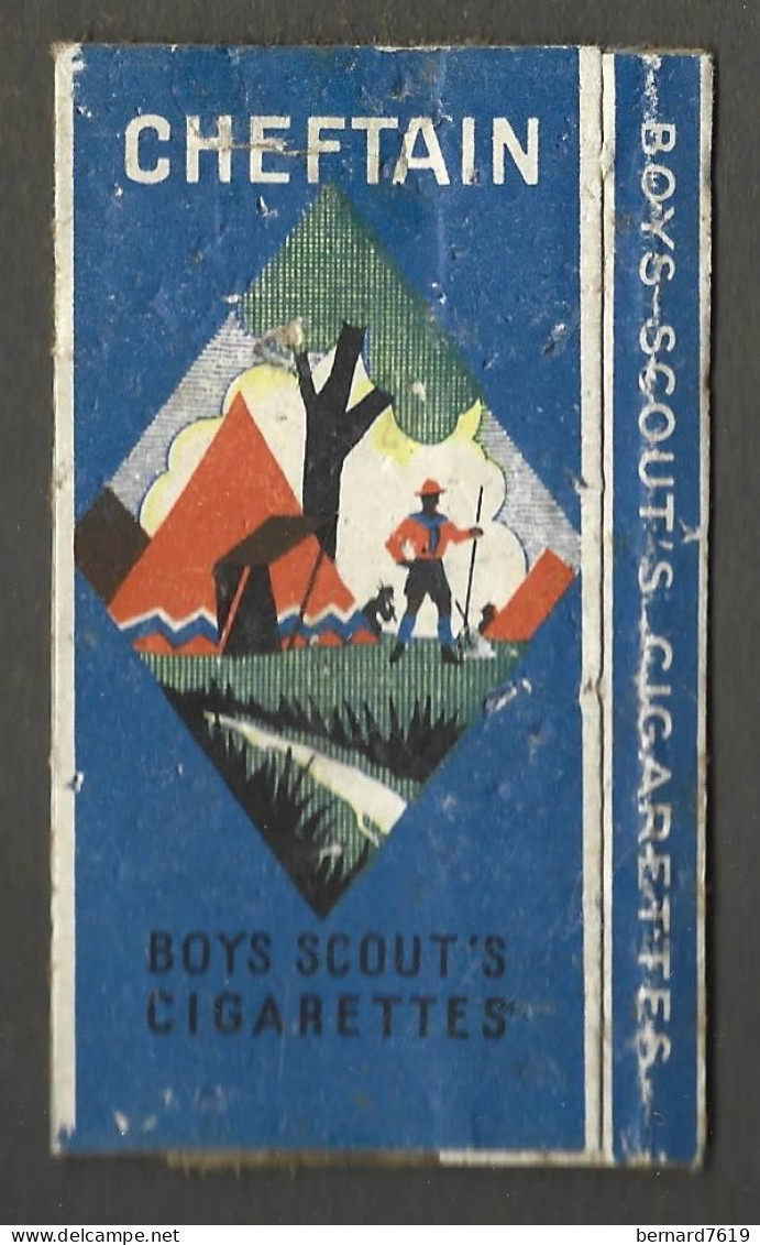 Etui Cigarette Cigarettes  - Cheftain  Boys Scout's Cigarettes - Etuis à Cigarettes Vides