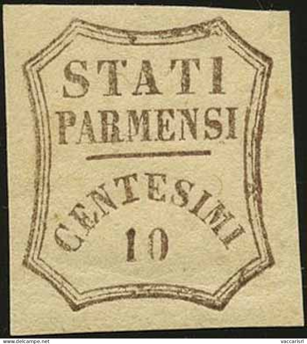 DUCATO DI PARMA - Tipologia: ** - G.Provvisorio - C.10 Bruno N.27 - Sassone N.14 - En.D. - P.V.
Qualit&agrave;: "A" - 60 - Parma