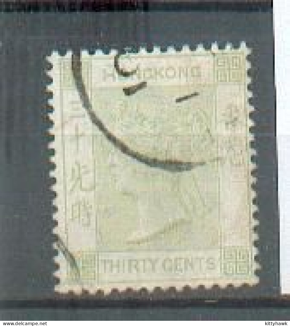 A 141 - H. K.  - YT 44 ° Obli - Fil CA - Used Stamps