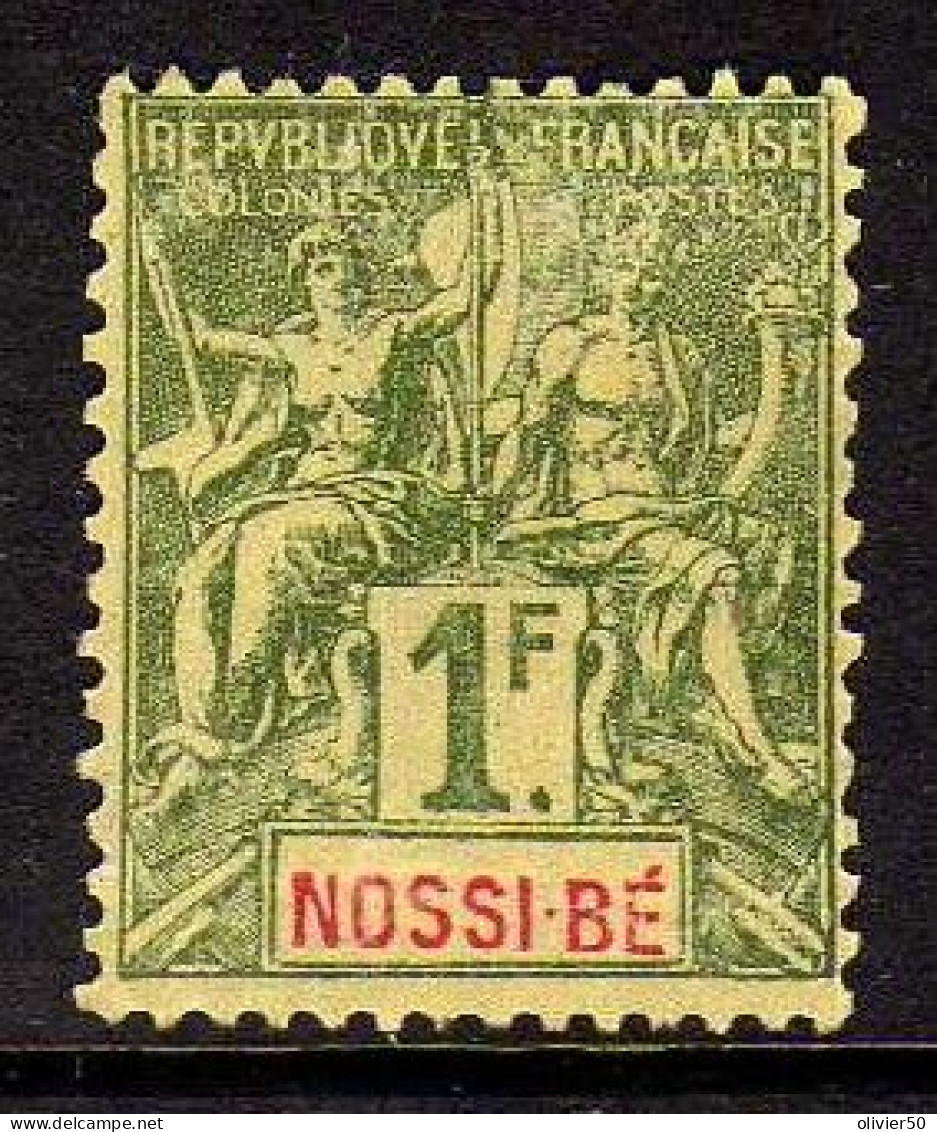 Nossi-Be - 1894 -  1 F.. Type Groupe -  Neuf Sans Gomme - Neufs