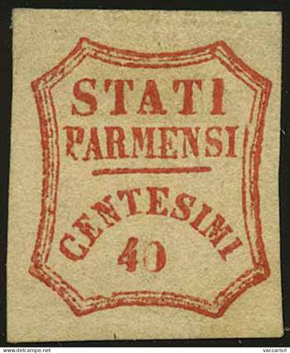 DUCATO DI PARMA - Tipologia: * - G.Provvisorio - C.40 Vermiglio N.30 - Sassone N.17 - A.D. - P.V.
Qualit&agrave;: "A" -  - Parma