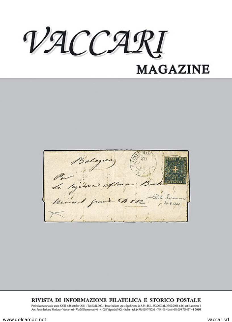 VACCARI MAGAZINE 
Anno 2011 - N.46 - - Collectors Manuals