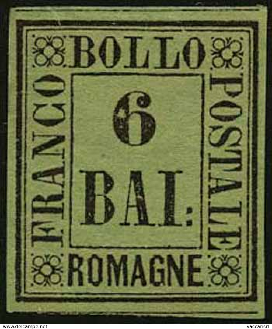 GOVERNO DELLE ROMAGNE - Tipologia: * - B.6 Verde Giallo N.7 - Sassone N.7 - P.V. 
Qualit&agrave;: "A" - 61999FOG - Romagne