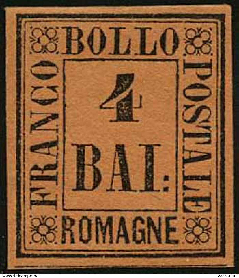 GOVERNO DELLE ROMAGNE - Tipologia: * - B.4 Bruno Giallastro O Fulvo N.5 - Sassone N.5 - A.D. - P.V. 
Qualit&agrave;: "A" - Romagne