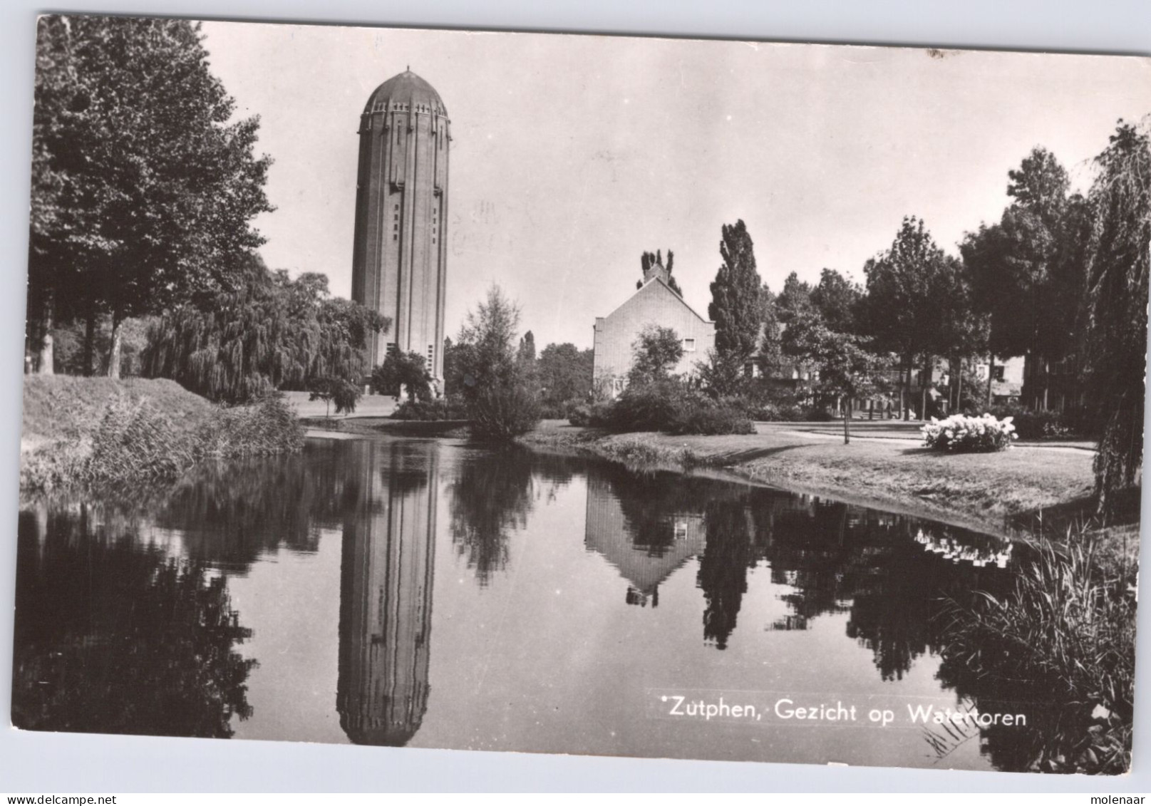 Postkaarten > Europa > Nederland > Gelderland > Zutphen Gezicht Op Watertoren  Gebruikt (13554) - Zutphen