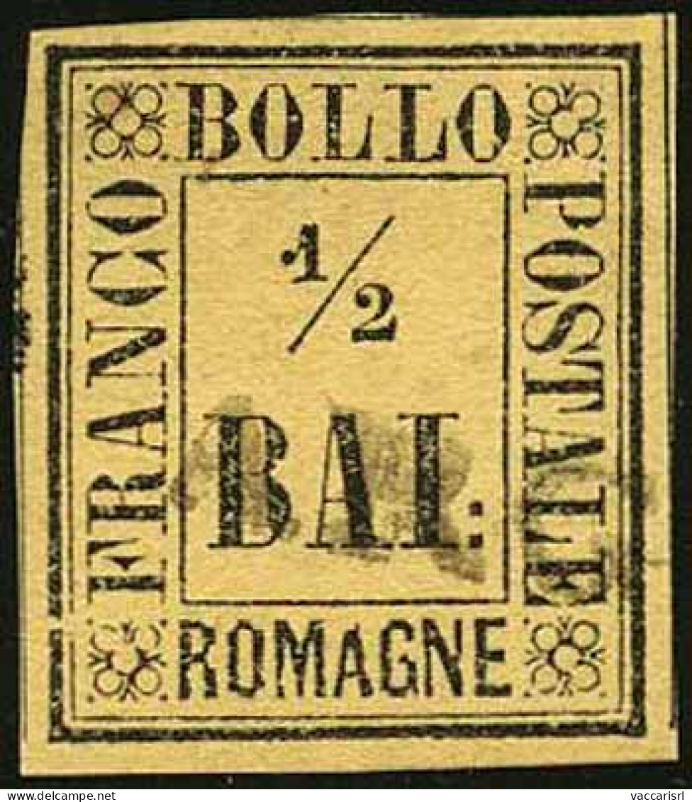 GOVERNO DELLE ROMAGNE - Tipologia: O - B.1/2 Giallo Paglia N.1 - Sassone N.1 - P.V.
Qualit&agrave;: "A" - 61913FOG - Romagna