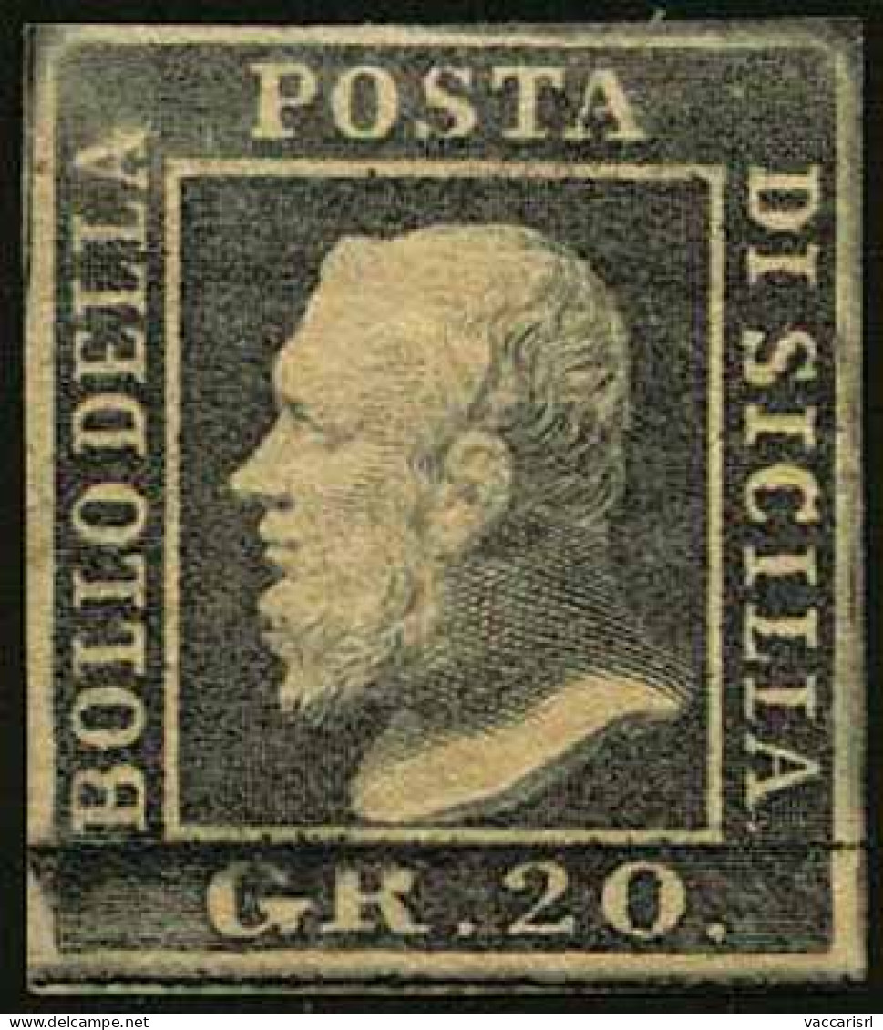 SICILIA - Tipologia: * - Gr.20 Ardesia Grigiastro N.21 - Sassone N.13 - Leggera Piega - P.V.
Qualit&agrave;: "B" - 62097 - Sicilia