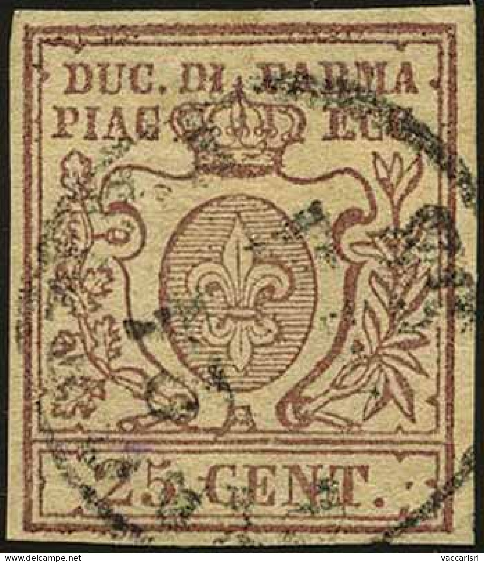 DUCATO DI PARMA - Tipologia: O - C.25 Bruno Lilla N.20 - Sassone N.10 - P.V.
Qualit&agrave;: "B" - 60535FOG - Parme