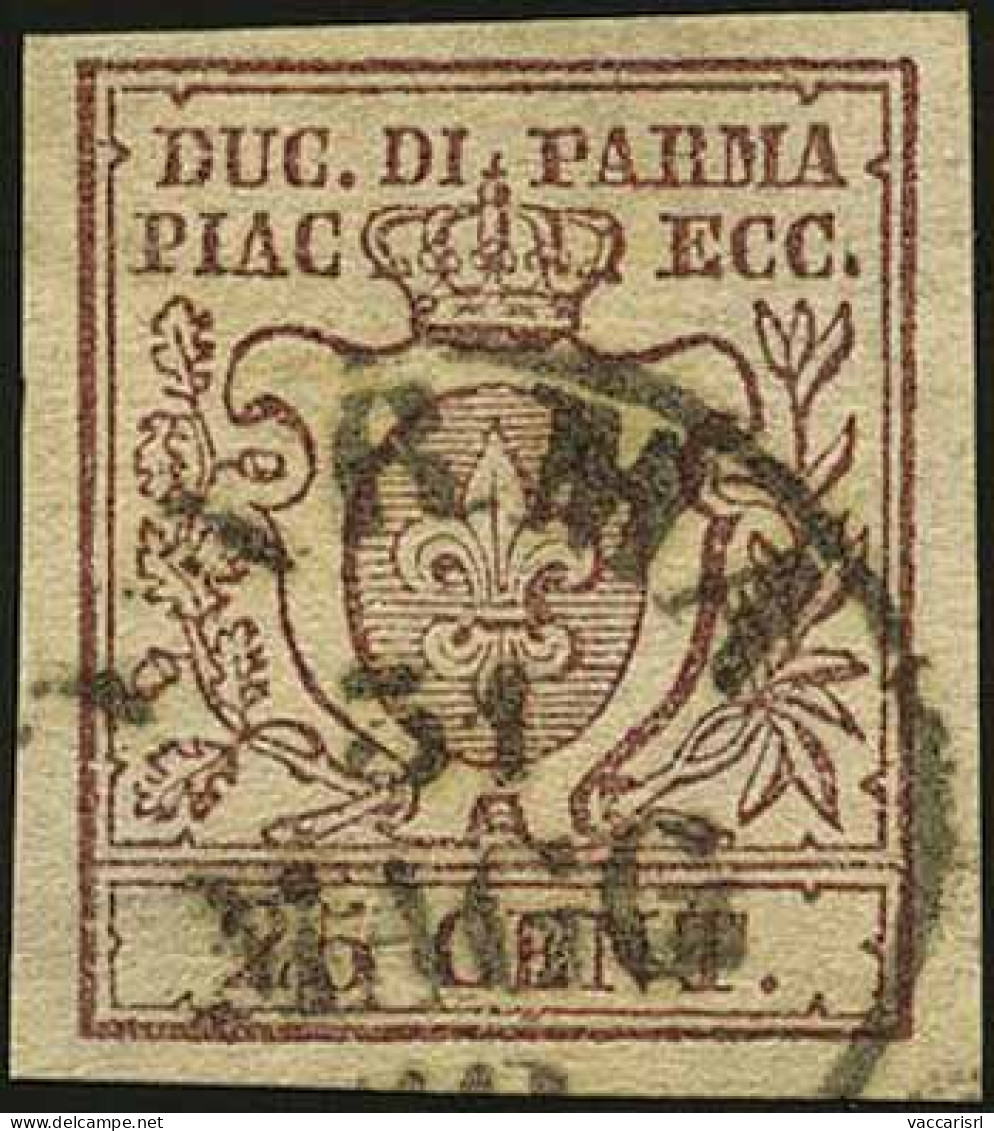 DUCATO DI PARMA - Tipologia: O - C.25 Bruno Lilla N.20 - Sassone N.10 - P.V.
Qualit&agrave;: "A" - 60531FOG - Parma