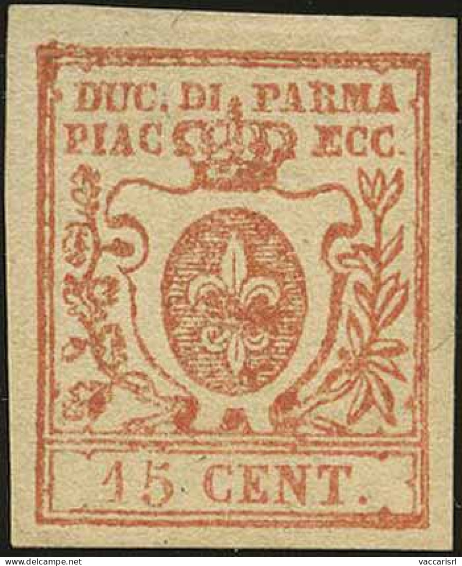 DUCATO DI PARMA - Tipologia: *SG - C.15 Vermiglio N.19 - Sassone N.9 - P.V.
Qualit&agrave;: "A" - 60495FOG - Parma