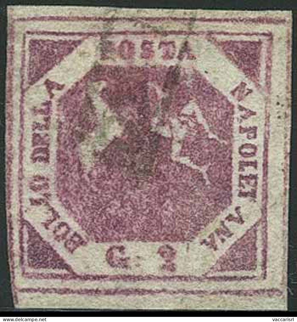 REGNO DI NAPOLI - PROVINCE NAPOLETANE - Tipologia: O - Gr.2 Falso Dell'epoca II Tipo Violetto N.2FN - Sassone N.F2b - A. - Neapel