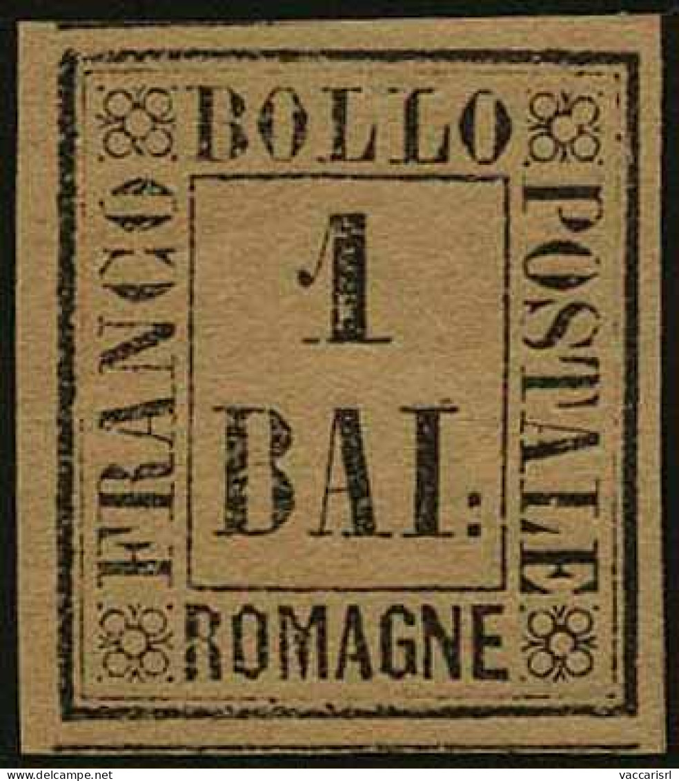 GOVERNO DELLE ROMAGNE - Tipologia: ** - B.1 Bruno Grigio N.2 - Sassone N.2 - G.Bolaffi - P.V.
Qualit&agrave;: "A" - 6191 - Romagna