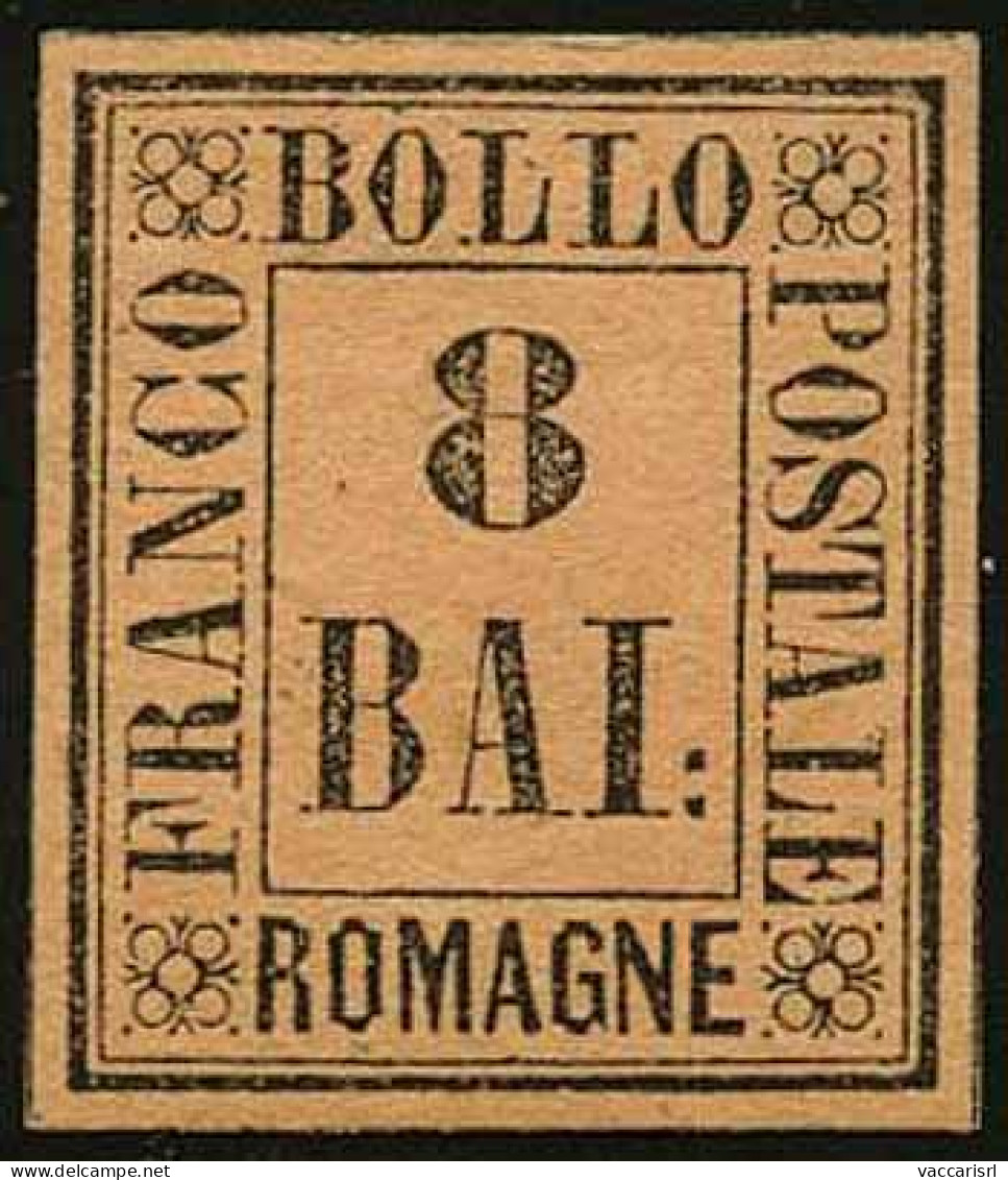 GOVERNO DELLE ROMAGNE - Tipologia: * - B.8 Rosa N.8 - Sassone N.8 - P.V. 
Qualit&agrave;: "A" - 62118FOG - Romagne