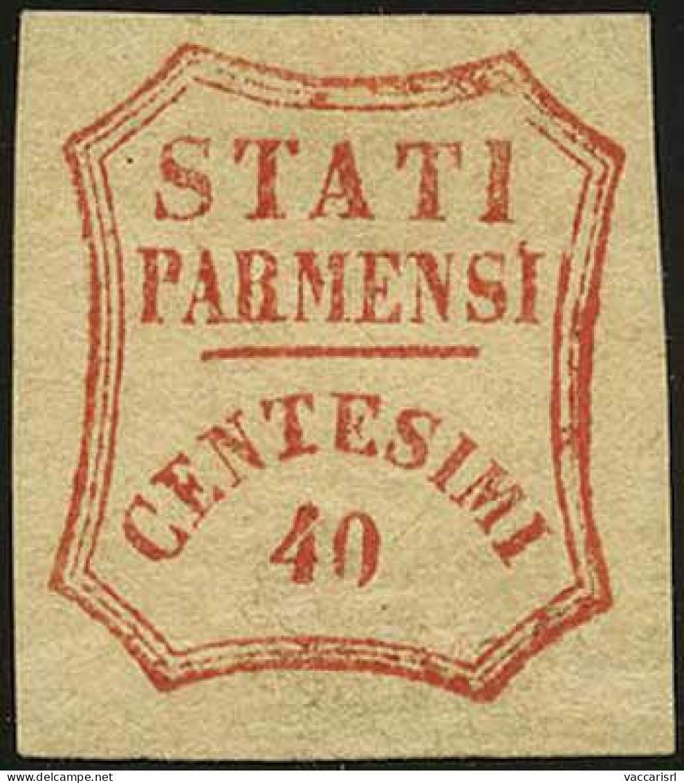 DUCATO DI PARMA - Tipologia: * - G.Provvisorio - C.40 Vermiglio N.30 - Sassone N.17 - Em.D. - P.V.
Qualit&agrave;: "A" - - Parma