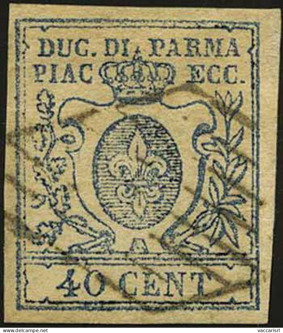 DUCATO DI PARMA - Tipologia: O - C.40 Azzurro N.22 - Sassone N.11 - P.V.
Qualit&agrave;: "A" - 60542FOG - Parma