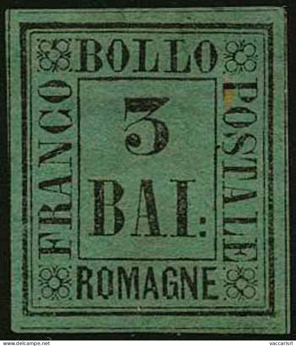 GOVERNO DELLE ROMAGNE - Tipologia: * - B.3 Verde Scuro N.4 - Sassone N.4 - Em.D. - P.V. 
Qualit&agrave;: "A" - 61952FOG - Romagna