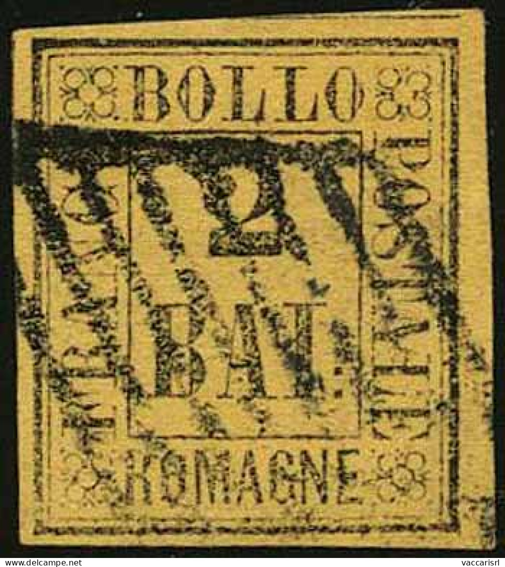 GOVERNO DELLE ROMAGNE - Tipologia: O - B.2 Giallo Paglia N.3 - Sassone N.3 - Em.D. - A.D. - P.V. 
Qualit&agrave;: "A" -  - Romagne