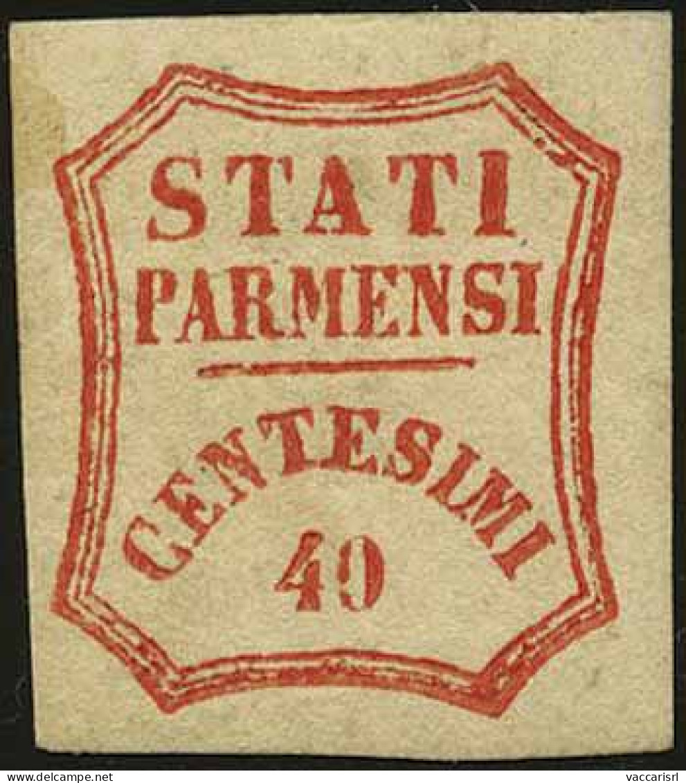 DUCATO DI PARMA - Tipologia: * - G.Provvisorio - C.40 Vermiglio N.30 - Sassone N.17 - A.D. - P.V.
Qualit&agrave;: "A" -  - Parme