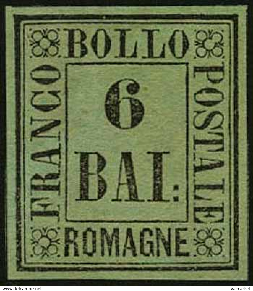 GOVERNO DELLE ROMAGNE - Tipologia: *SG - B.6 Verde Giallo N.7 - Sassone N.7 - P.V. 
Qualit&agrave;: "A" - 62007FOG - Romagna