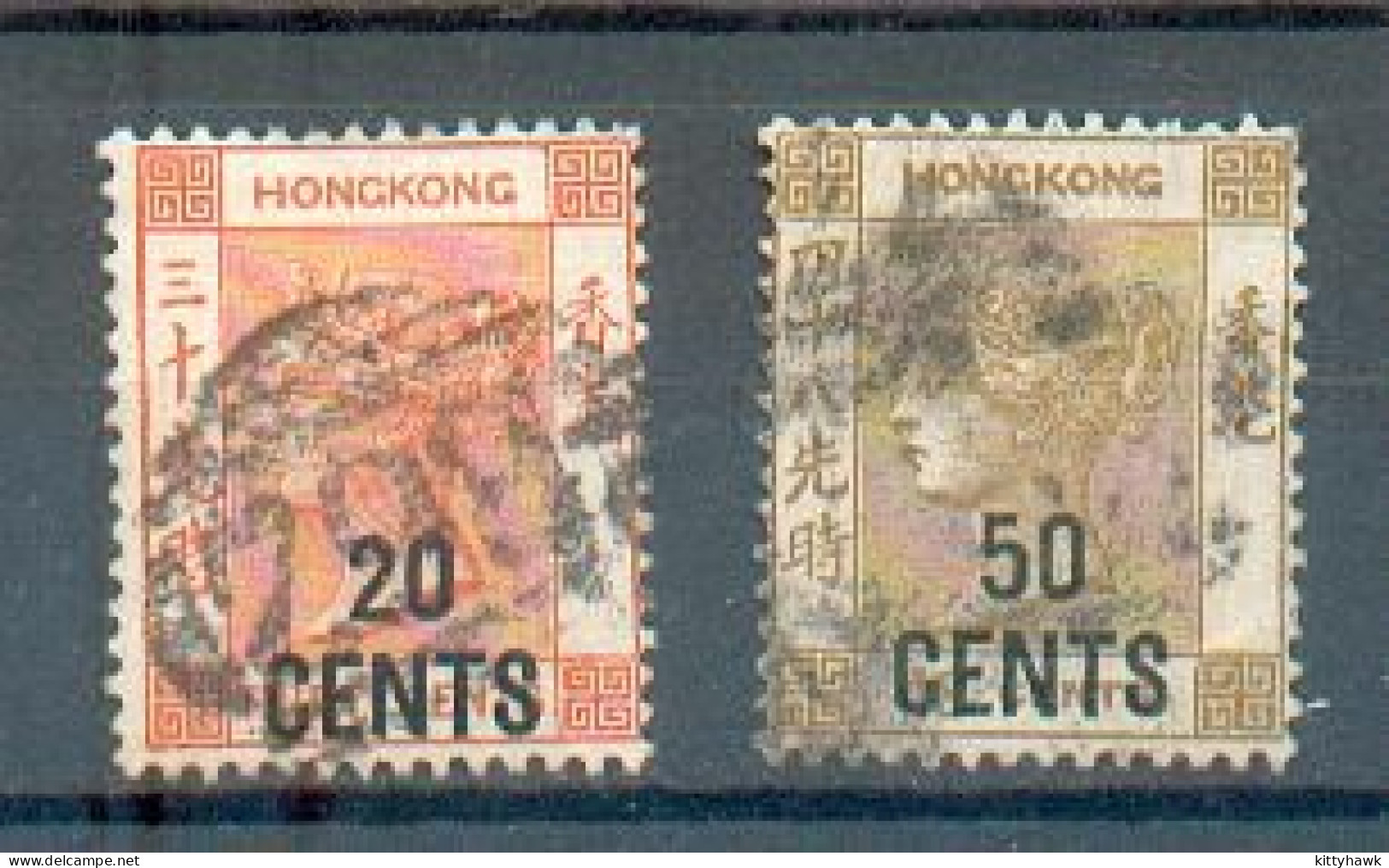 A 150 - H. K.  - YT 48 - 50 ° Obli - Used Stamps