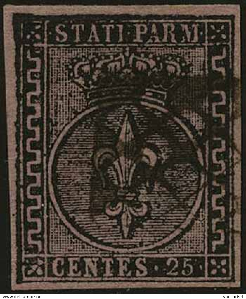 DUCATO DI PARMA - Tipologia: O - C.25 Violetto N.8 - Sassone N.4 - A.D. - P.V.
Qualit&agrave;: "A" - 60397FOG - Parma