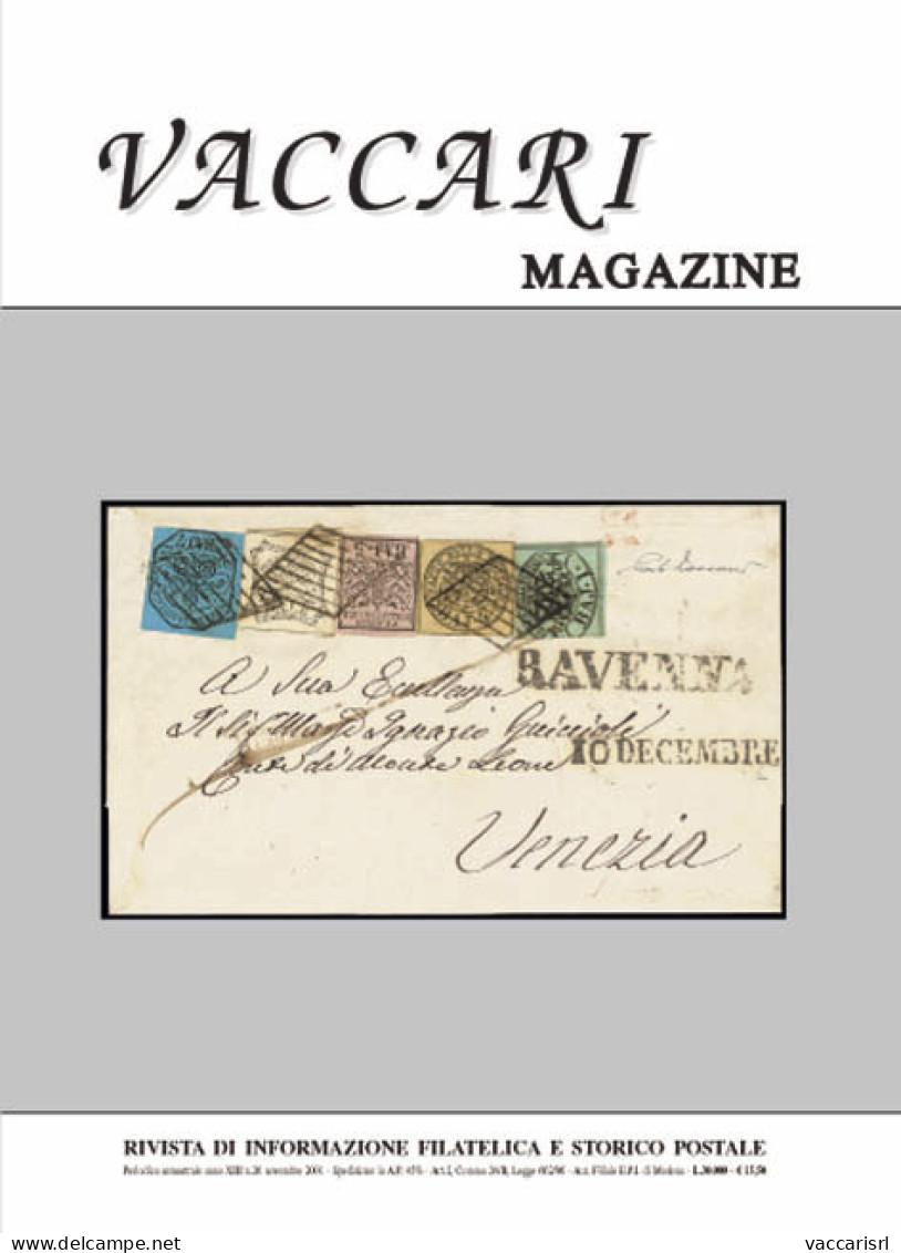 VACCARI MAGAZINE
Anno 2001 - N.26 - - Manuels Pour Collectionneurs