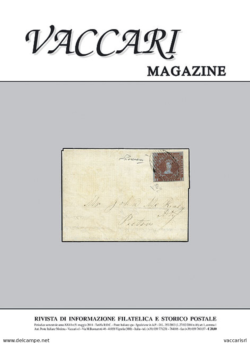 VACCARI MAGAZINE
Anno 2014 - N.51 - - Manuels Pour Collectionneurs