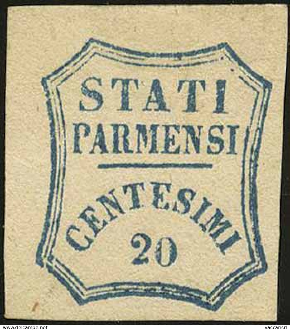 DUCATO DI PARMA - Tipologia: *SG - G.Provvisorio - C.20 Azzurro N.28 - Sassone N.15 - P.V.
Qualit&agrave;: "A" - 60651FO - Parma