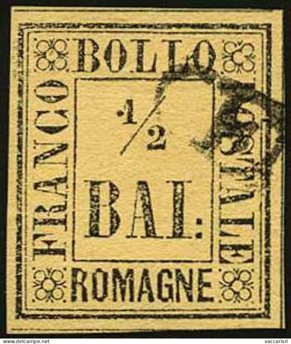 GOVERNO DELLE ROMAGNE - Tipologia: O - B.1/2 Giallo Paglia N.1 - Sassone N.1 - P.V.
Qualit&agrave;: "A" - 61910FOG - Romagne