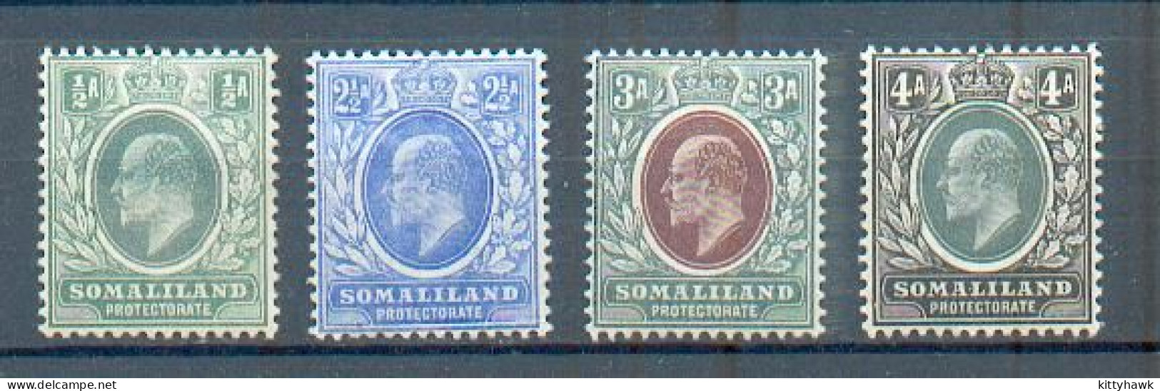 A 156 - SOMALILAND  - YT 20-23-24-25 * - Somalilandia (Protectorado ...-1959)