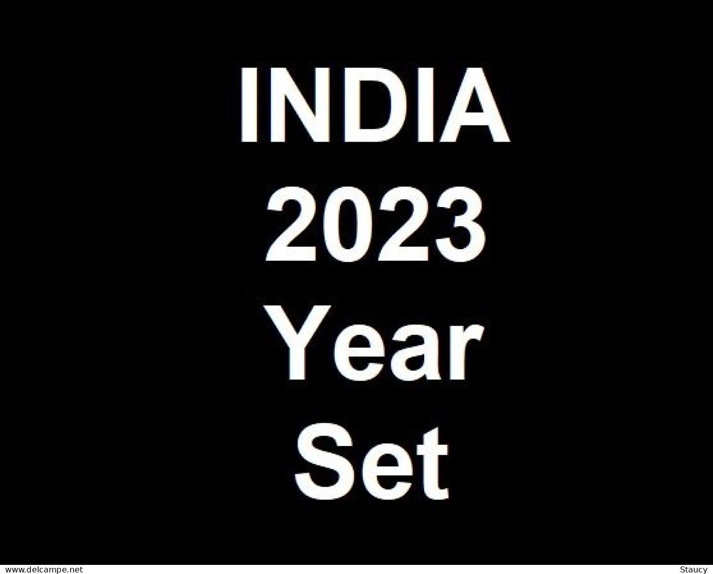 India 2023 Complete Year Collection Of 74v Commemorative Stamps / Year Pack MNH - Full Years