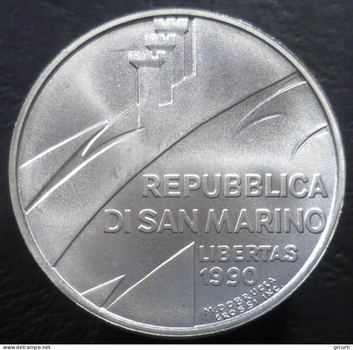 San Marino - 1.000 Lire 1990 - 16 Secoli Di Storia - Gig. 248 - KM# 257 - San Marino