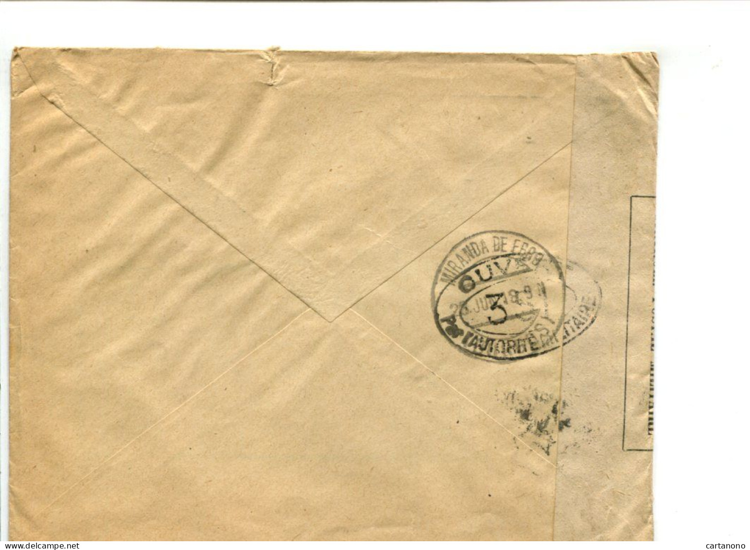 ESPAGNE VITORIA 1915- Affranchissement Sur Lettre à En Tête Commerciale Avec Censure - Covers & Documents