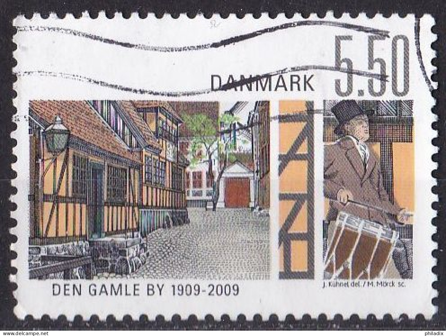 Dänemark Marke Von 2009 O/used (A1-6) - Gebraucht