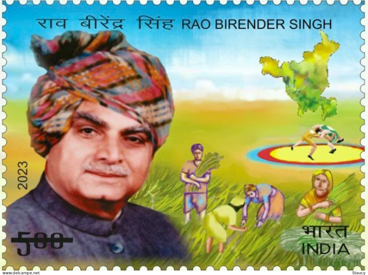 India 2023 Complete Year Collection of 74v Commemorative Stamps / year Pack MNH as per scan