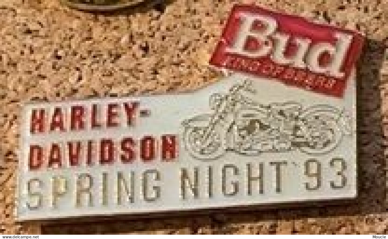 HARLEY DAVIDSON - MOTOR - CYCLES - BUD KING OF BEERS - BIERE - SPRING NIGHT '93 - 1993 - HD  -    (33) - Motos