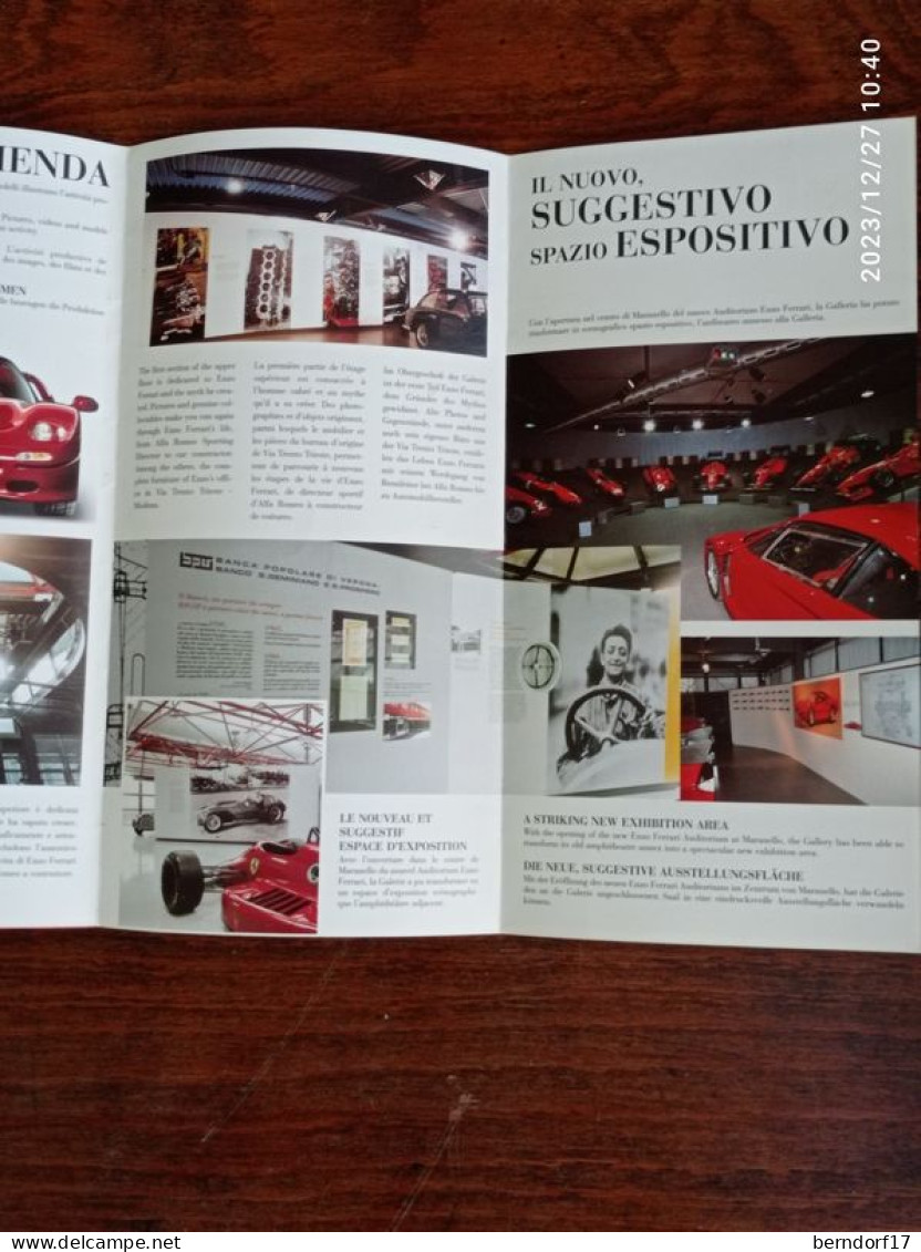 GALLERIA FERRARI - I CUSTODI DEL MITO - Autorennen - F1