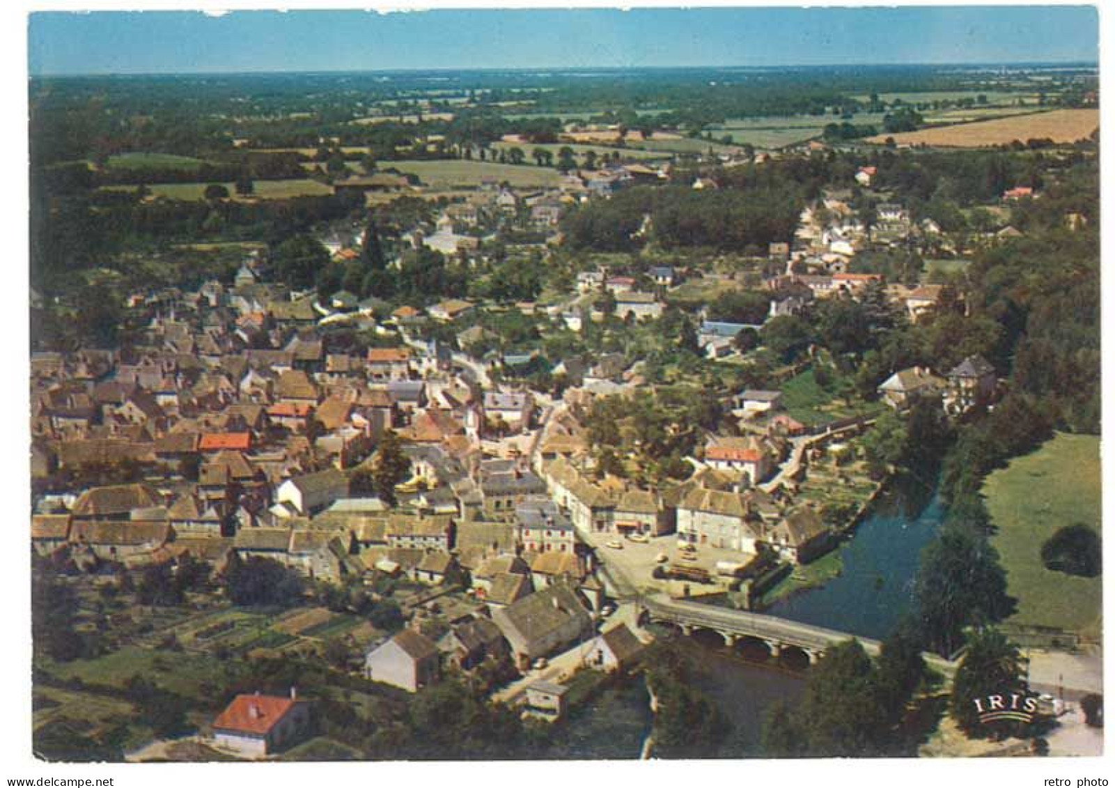 Cpsm La Trimouille - Vue Générale Aérienne - La Trimouille