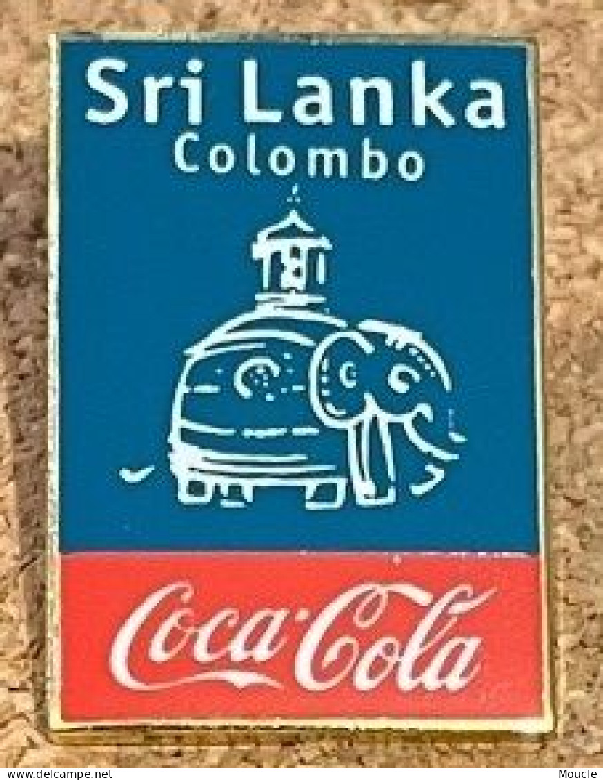 ELEPHANT - ELEFANT - ELEFANTE -  COCA-COLA - COKE - COCA COLA - SRI LANKA - COLOMBO -   (30) - Coca-Cola