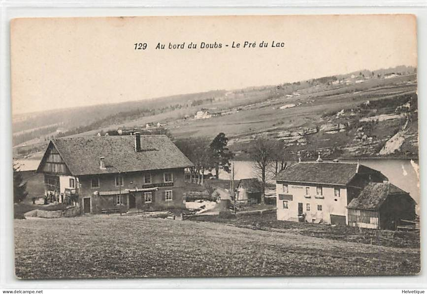 Les Brenets Au Bord Du Doubs Le Prè Du Lac - Les Brenets